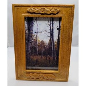 Vintage Brown Resin (Wood-Look) 3.5 X 5.5 Photo Picture Frame